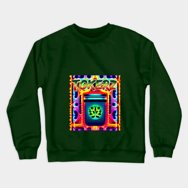 Stash Jar Crewneck Sweatshirt by Rhounin's Gear
